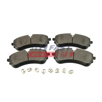 Jeu de 4 plaquettes de frein avant FAST [FT29580]