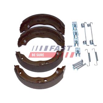Jeu de mâchoires de frein, frein de stationnement arrière gauche FAST [FT30068]
