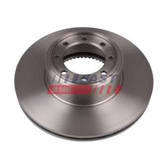 Jeu de 2 disques de frein arrière FAST [FT31086]