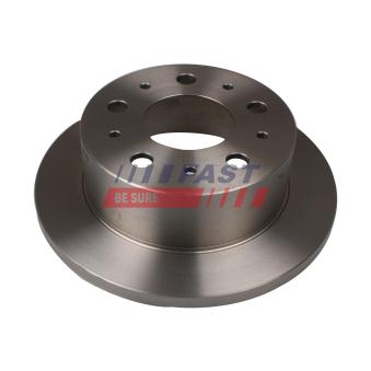 Jeu de 2 disques de frein arrière FAST [FT31096]