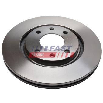 Jeu de 2 disques de frein avant FAST FT31100 pour AUDI Q5 1.8 LPG - 110cv