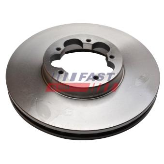 Jeu de 2 disques de frein avant FAST FT31115 pour VOLKSWAGEN PASSAT 2.2 TDCi - 110cv