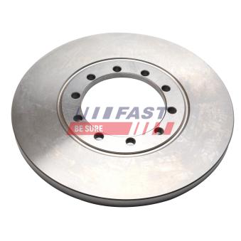 Jeu de 2 disques de frein arrière FAST FT31116 pour VOLKSWAGEN PASSAT 2.2 TDCi - 110cv