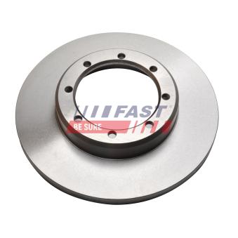 Jeu de 2 disques de frein arrière FAST FT31129 pour RENAULT MASTER 2.3 DCI (RWD) - 101cv