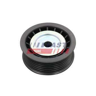 Poulie renvoi/transmission, courroie trapézoïdale à nervures FAST [FT44685]