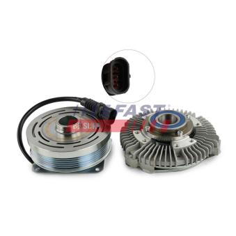 Embrayage, ventilateur de radiateur FAST [FT45656]