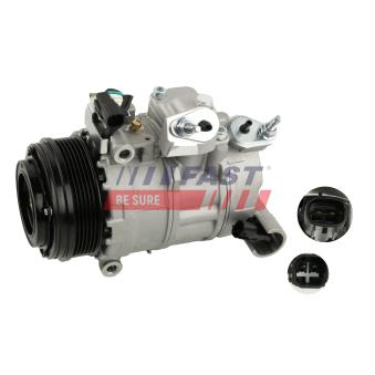 Compresseur, climatisation FAST FT56312 pour AUDI A3 1.5 TDCi - 101cv