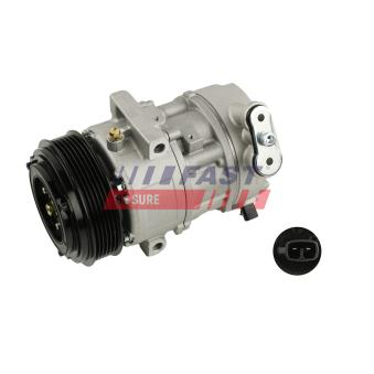 Compresseur, climatisation FAST FT56317 pour FORD SIERRA 1.3 CDTI - 75cv