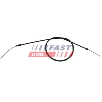 Tirette à câble, frein de stationnement arrière droit FAST FT69002 pour RENAULT KANGOO 1.9 D - 69cv