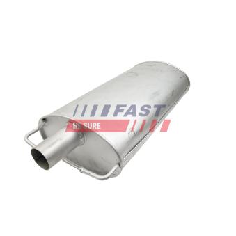 Silencieux central FAST FT84010 pour FORD TRANSIT 2.2 TDCi - 100cv