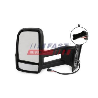 Miroir à grand angle FAST OEM 2E0953050A