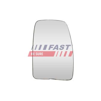 Verre de rétroviseur, rétroviseur extérieur FAST [FT88596]