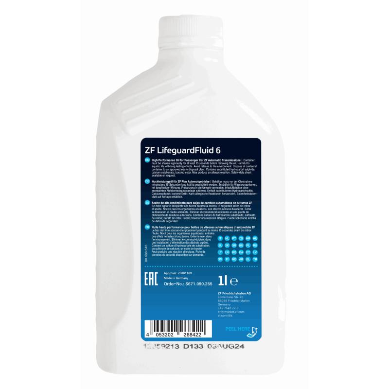 Huile pour boîte automatique ZF S671.090.255 - Visuel 2