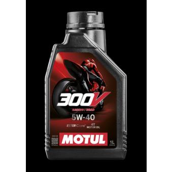 Huile moteur 5W40 MOTUL 300V – 1L MOTUL 104112