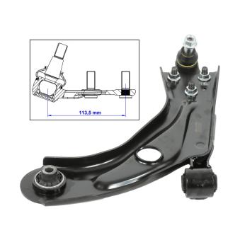 Triangle ou bras de suspension (train avant) MOOG [CI-WP-13991]