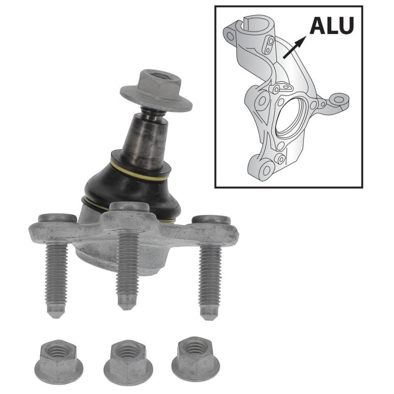 Rotule de suspension avant droit MOOG VO-BJ-5012 - Visuel 1