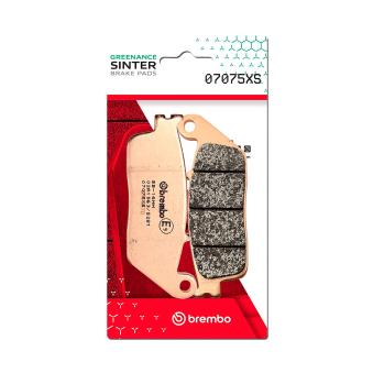 Jeu de 2 plaquettes de frein arrière BREMBO 07075XS pour HONDA SILVERWING Silverwing 600 - 50cv