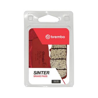 Jeu de 2 plaquettes de frein avant BREMBO [07HO31SP]