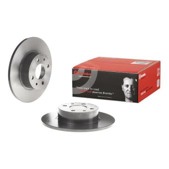 Jeu de 2 disques de frein arrière BREMBO 08.3126.11 pour FORD PUMA 1.9 JTD - 110cv