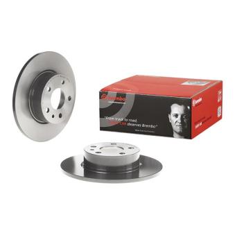 Jeu de 2 disques de frein arrière BREMBO OEM 60658566