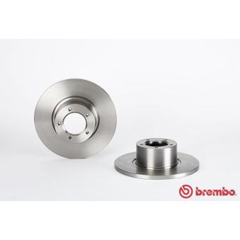 Jeu de 2 disques de frein avant BREMBO 08.3296.10