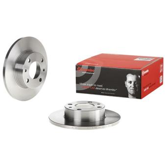 Jeu de 2 disques de frein avant BREMBO [08.3636.10]