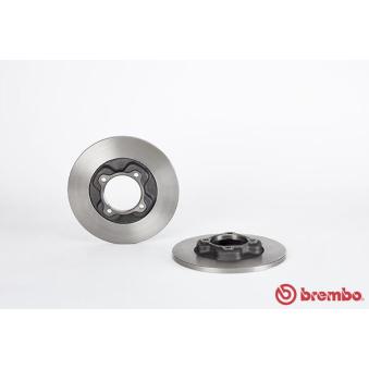 Jeu de 2 disques de frein avant BREMBO 08.4436.10