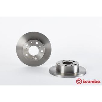 Jeu de 2 disques de frein avant BREMBO OEM ZF04450931