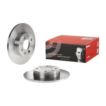 Jeu de 2 disques de frein arrière BREMBO [08.5085.14]