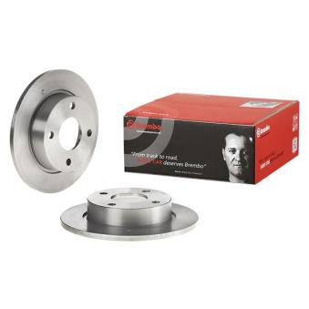 Jeu de 2 disques de frein avant BREMBO OEM 6191063