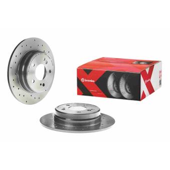 Jeu de 2 disques de frein arrière BREMBO OEM A2034230112