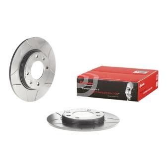 Jeu de 2 disques de frein arrière BREMBO [08.5334.75]