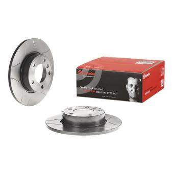 Jeu de 2 disques de frein avant BREMBO OEM 34111160673