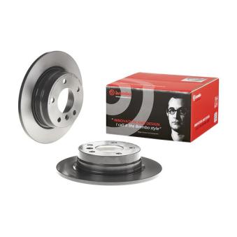 Jeu de 2 disques de frein arrière BREMBO OEM 34211164511