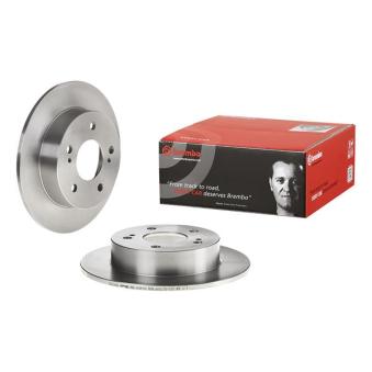 Jeu de 2 disques de frein arrière BREMBO [08.5737.20]