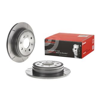 Jeu de 2 disques de frein arrière BREMBO OEM 42510SH3G00