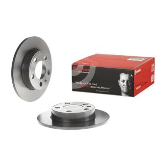 Jeu de 2 disques de frein arrière BREMBO 08.7165.11