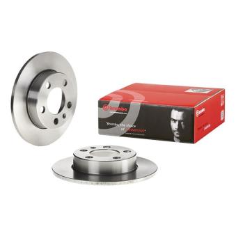 Jeu de 2 disques de frein arrière BREMBO [08.7165.14]