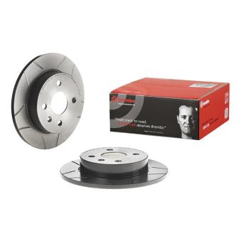 Jeu de 2 disques de frein arrière BREMBO OEM 90498304