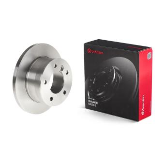 Jeu de 2 disques de frein arrière BREMBO OEM 9024230412