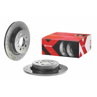 Jeu de 2 disques de frein arrière BREMBO OEM 94341670