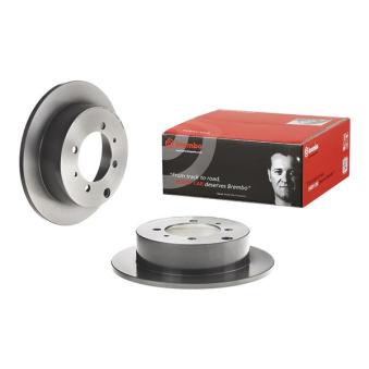 Jeu de 2 disques de frein arrière BREMBO 08.8316.11