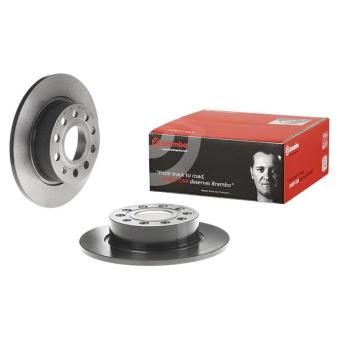 Jeu de 2 disques de frein arrière BREMBO 08.9502.11 pour MINI MINI PACEMAN 2.0 TDI 16V - 140cv