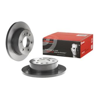 Jeu de 2 disques de frein arrière BREMBO [08.9509.11]