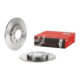 Jeu de 2 disques de frein arrière BREMBO OEM 95661749