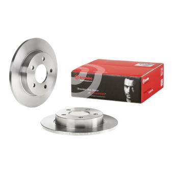 Jeu de 2 disques de frein arrière BREMBO OEM C24Y26251D