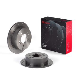 Jeu de 2 disques de frein avant BREMBO OEM 584113K300