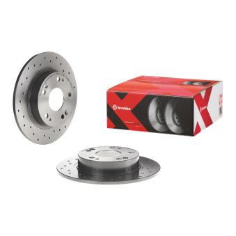 Jeu de 2 disques de frein arrière BREMBO OEM 42510SMGE20