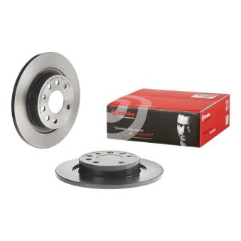 Jeu de 2 disques de frein arrière BREMBO OEM 46836489