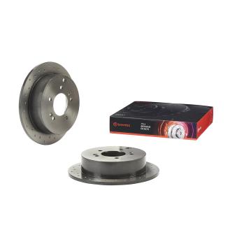 Jeu de 2 disques de frein arrière BREMBO OEM 584113A300